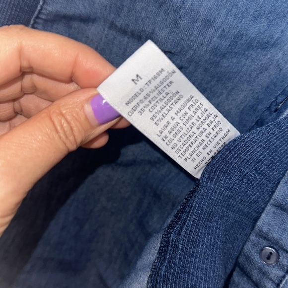 Cavalini size medium denim collection, lightweight in good condition - Picture 3 of 8